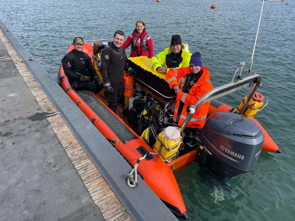 Diving HMS Syclla